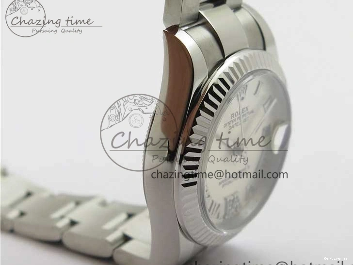 0107 Datejust 31mm 278271 SS BP Maker Best Edition Silver Roman Dial on Oyster Bracelet Trendy 2746